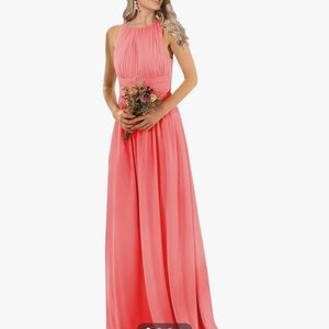 Bridesmaids, prom, special occasion pink dress